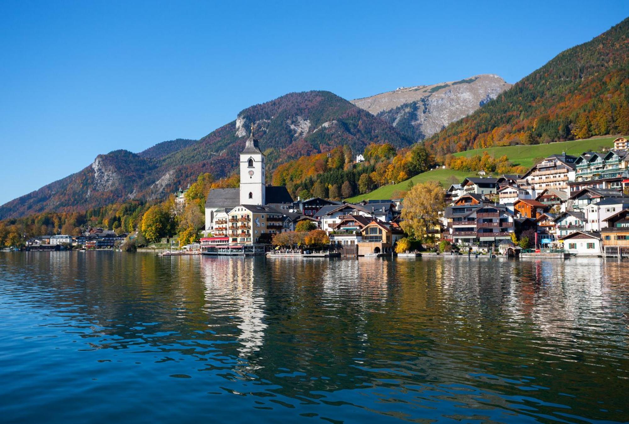 Im Mondseeland Innerschwand Exterior photo
